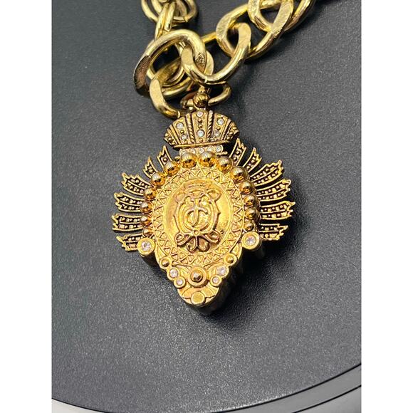 Juicy Couture "Couture Couture" Save The Queen Perfume Bracelet Charm Bracelet - Picture 9 of 9